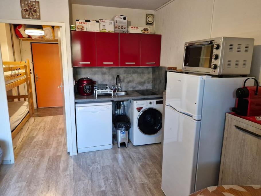 Appartement Au Pied Des Pistes La Joue du Loup Kültér fotó